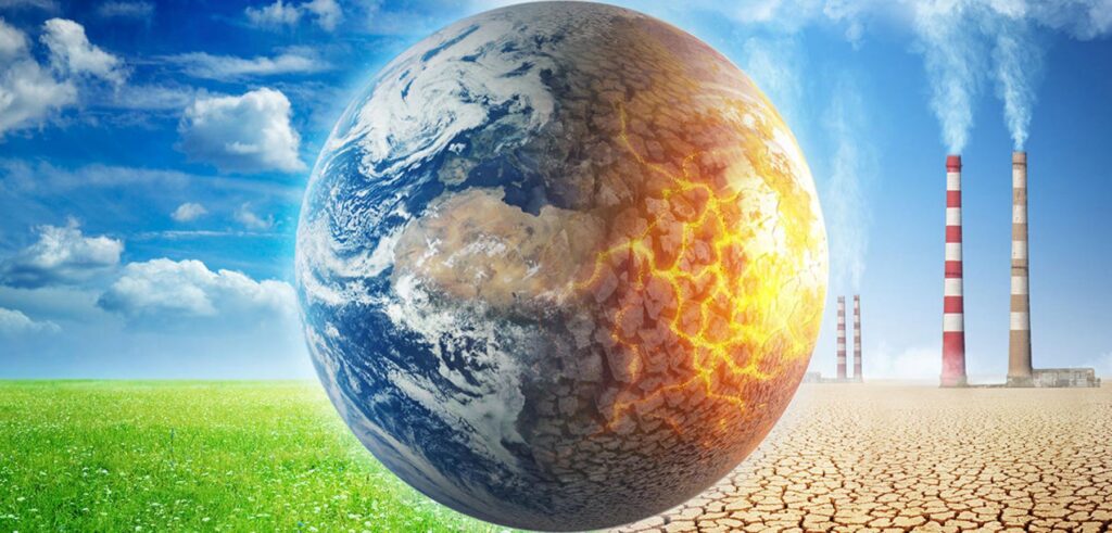 Image illustrant le réchauffement climatique en agriculture