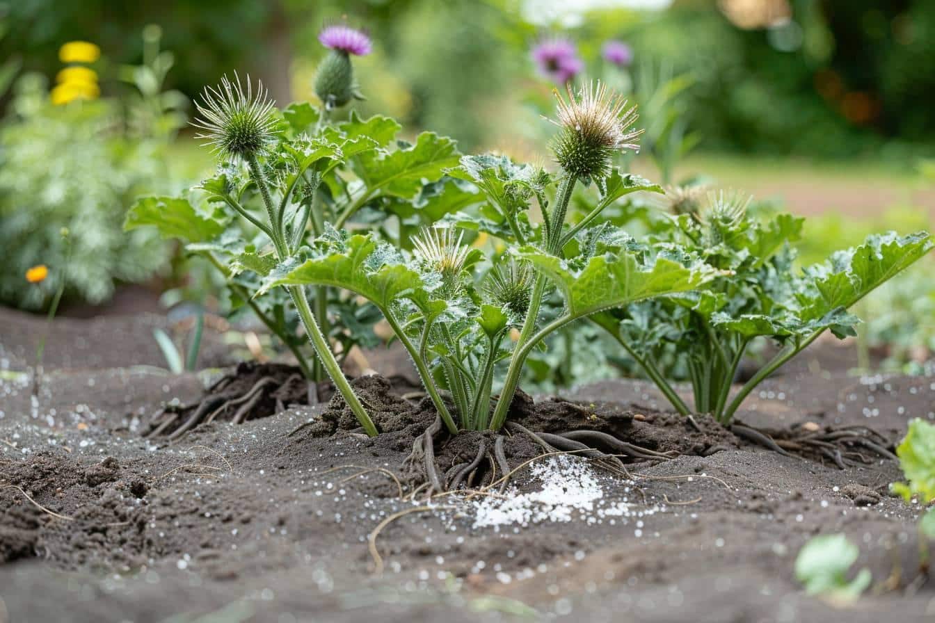 Comment éliminer les mauvaises herbes avec du gros sel : un désherbant naturel et efficace