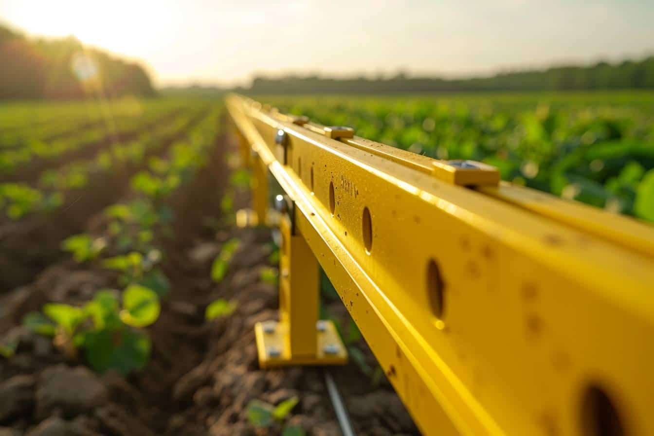 Barre de guidage agricole pour smartphone : précision et efficacité dans vos champs