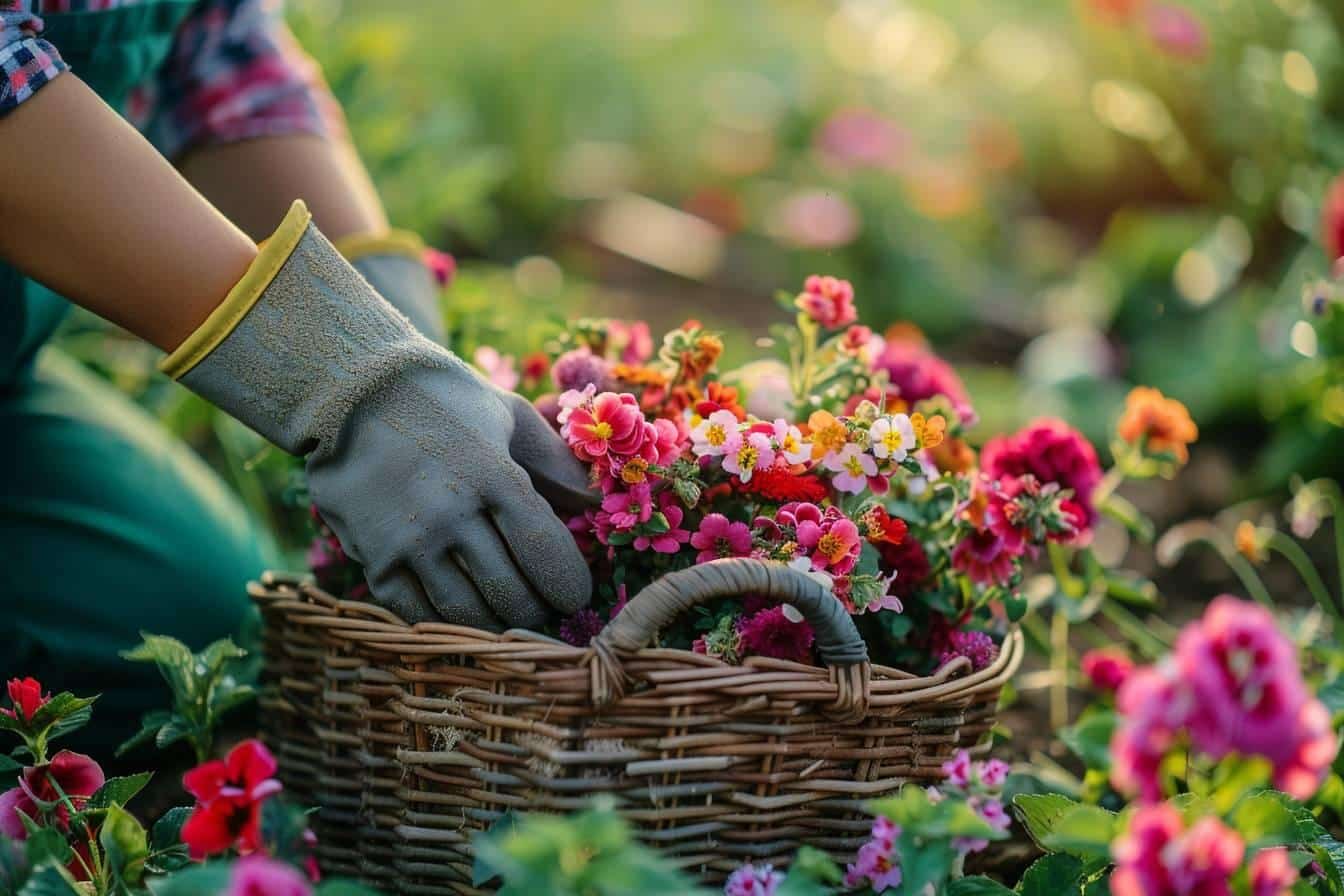 Élimination naturelle des chardons dans un champ agricole