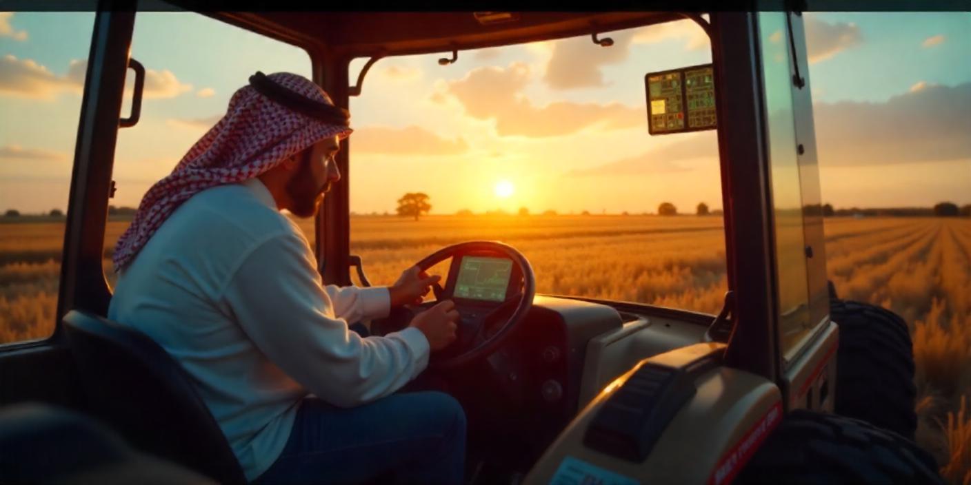 Barre de guidage en agriculture