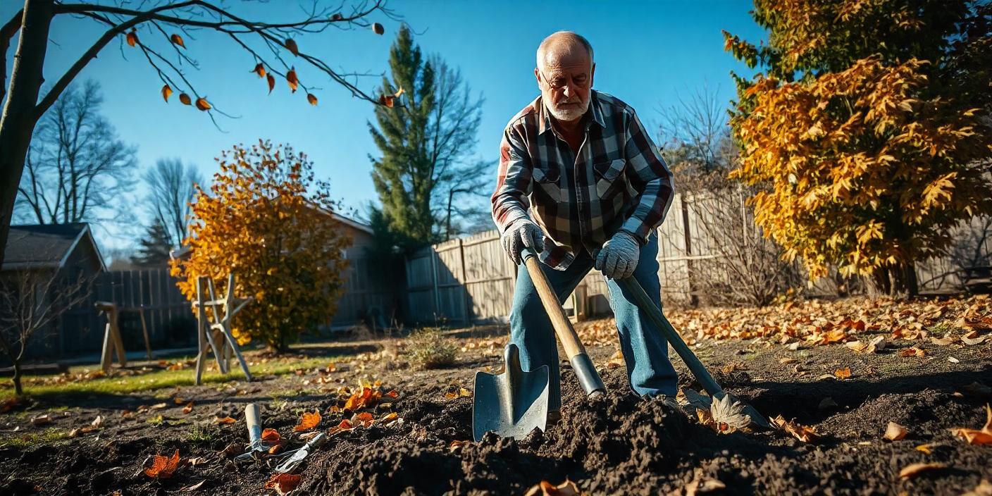 La préparation du sol de votre jardin avant l'hiver
