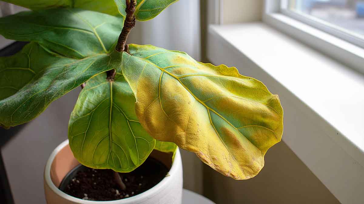 plante manquant d'eau