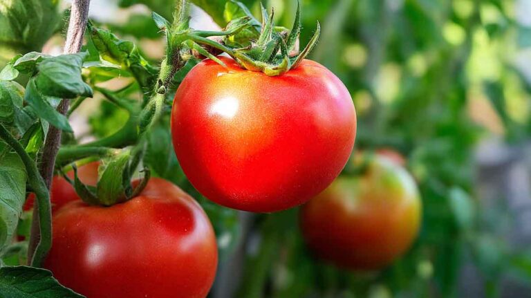 pied tomates jardin