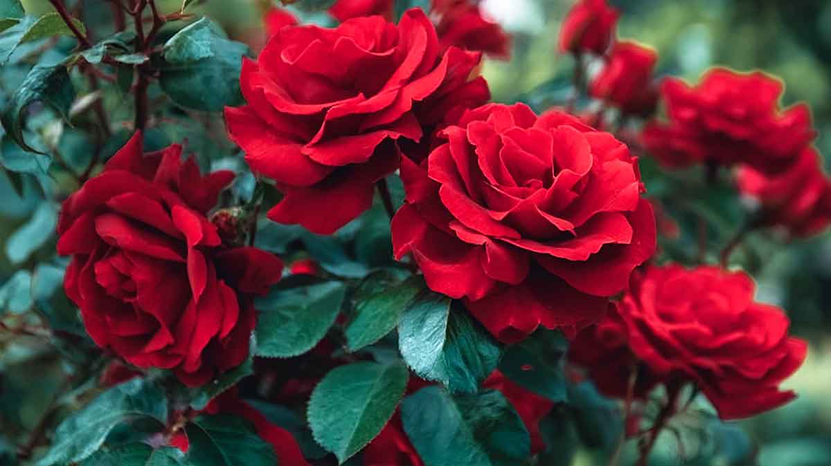 roses rouge