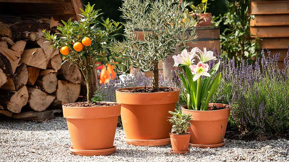 pots en terre cuite