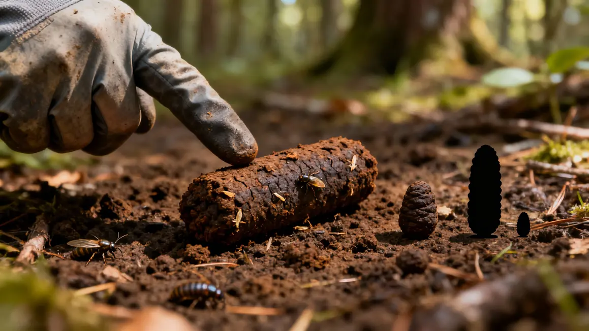 crottes herisson brun noir identification morceaux insectes