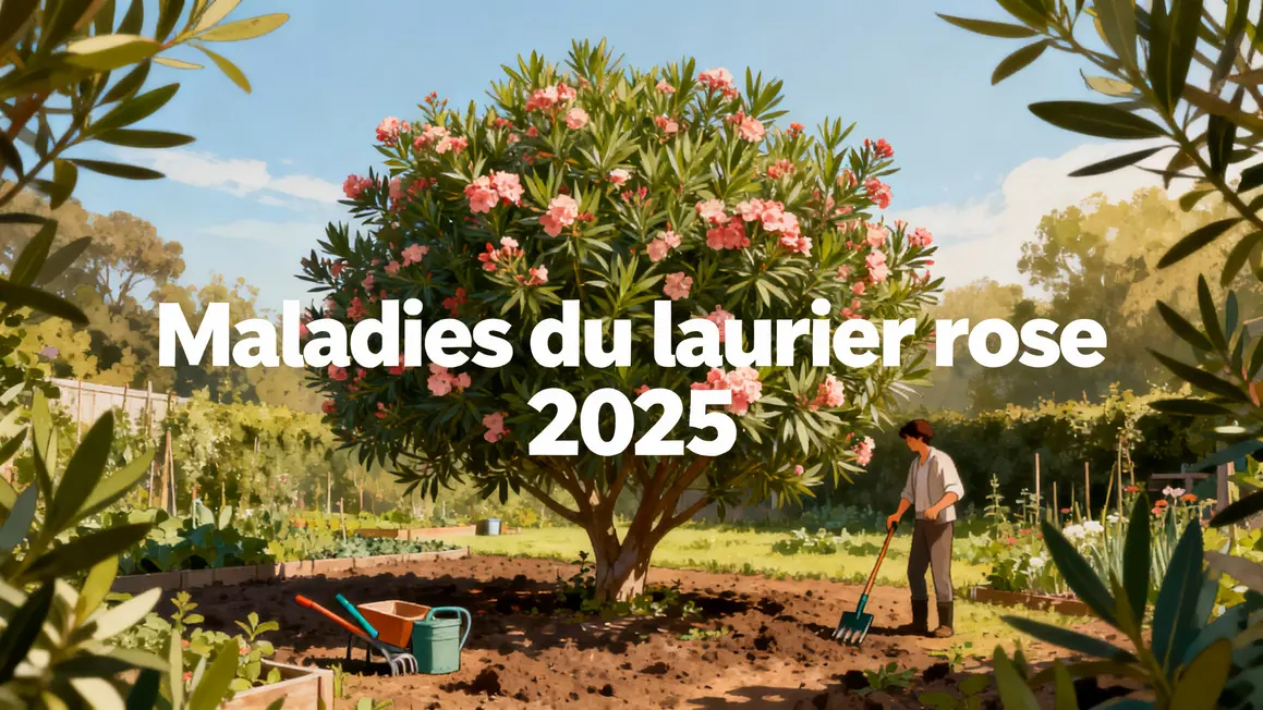 Maladies du laurier rose en 2025 dans jardin sain