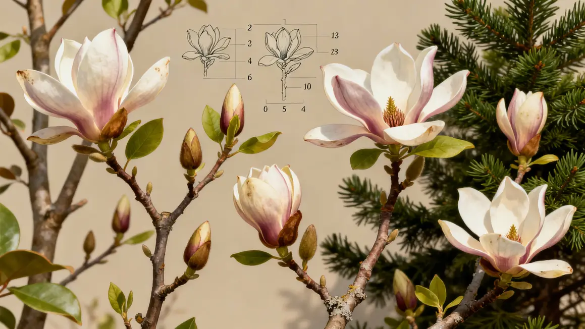 Varietes magnolia differences feuillage bouturage
