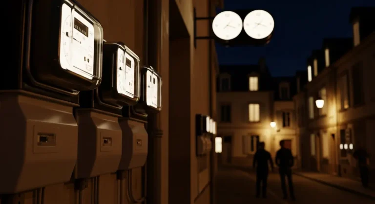 compteurs linky et maisons france heures creuses