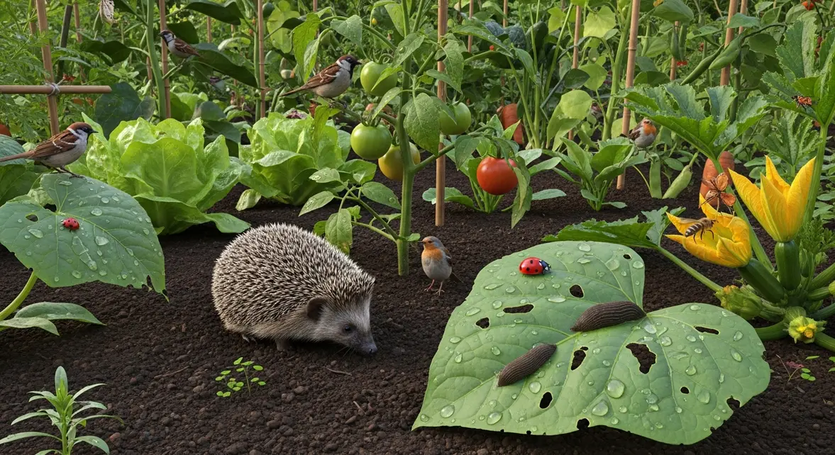 limaces et biodiversite en permaculture