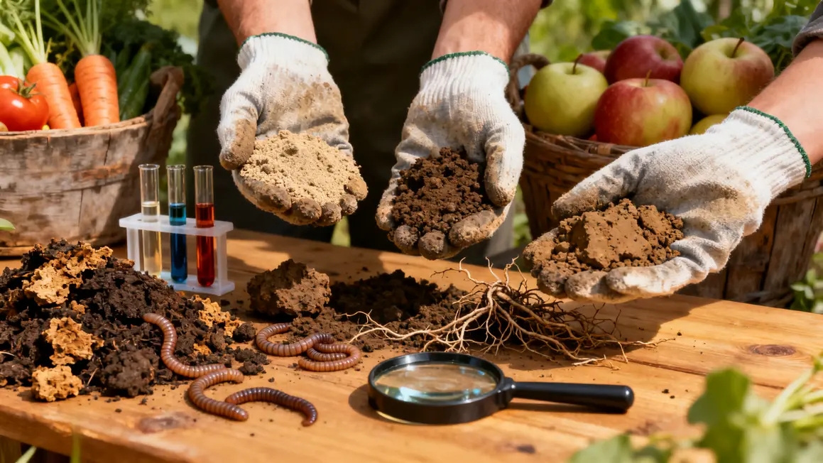 Test qualité sol potager bio terre vivante