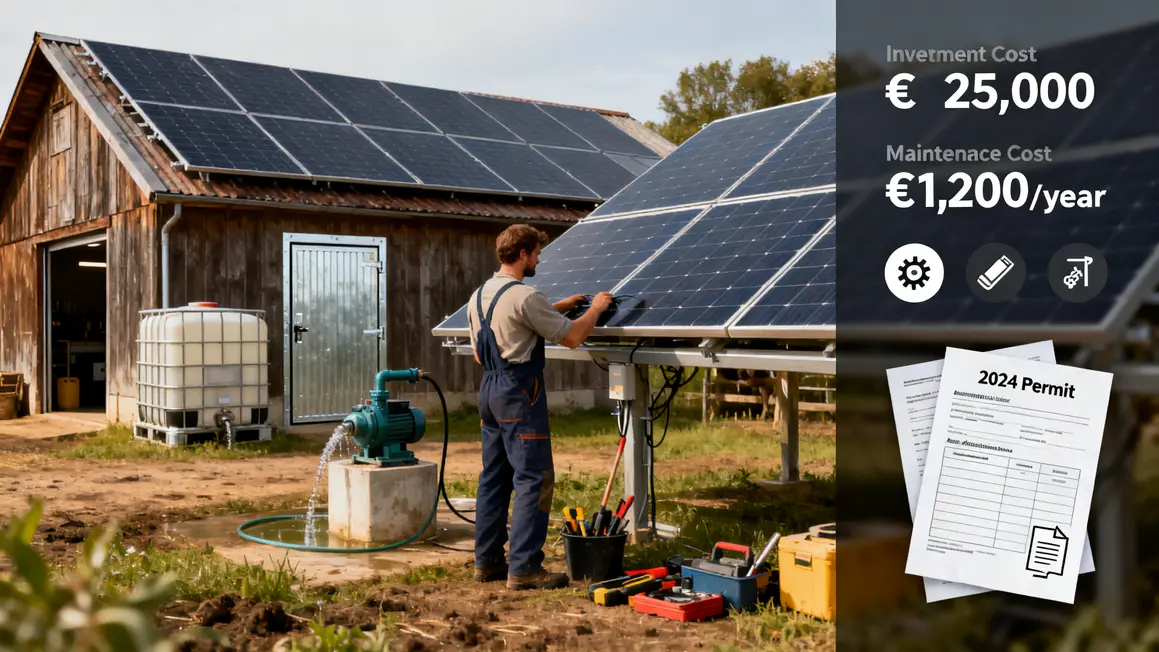 comparatif avantages et defis du solaire agricole