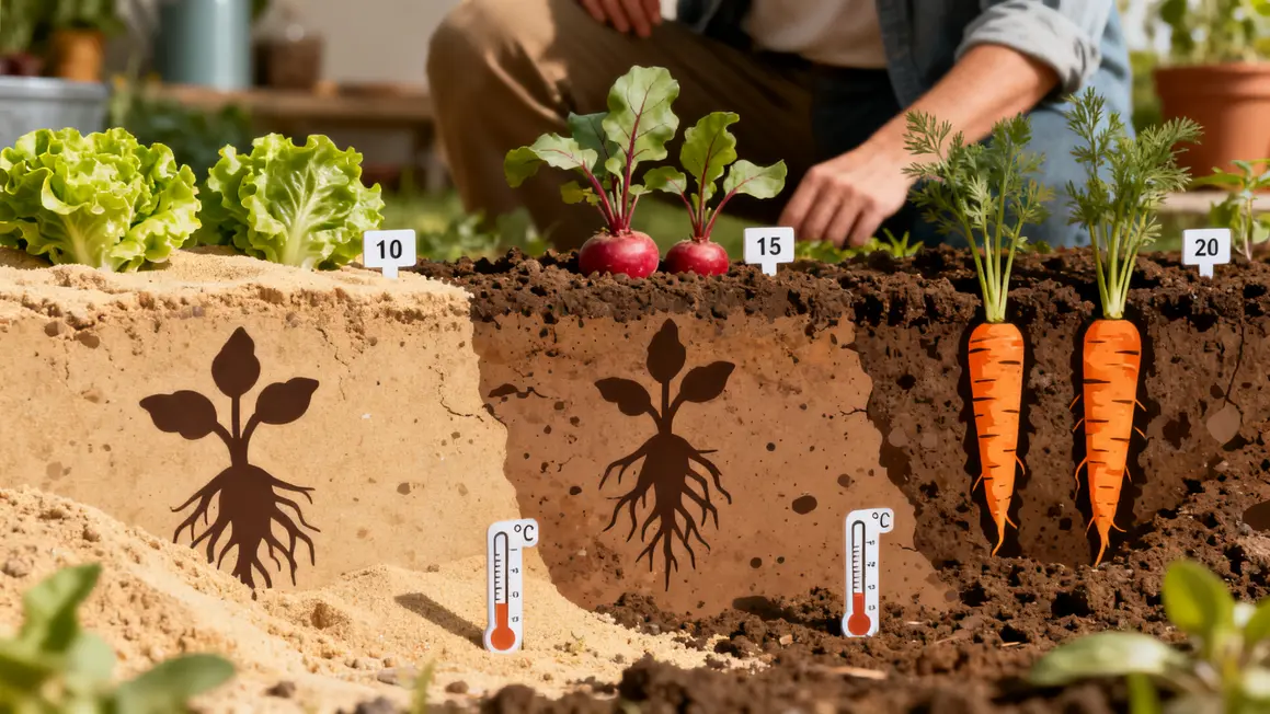 sol sableux limoneux argileux, légumes racines, potager didactique