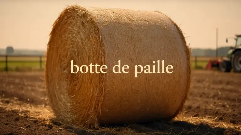 photo botte de paille bien formée