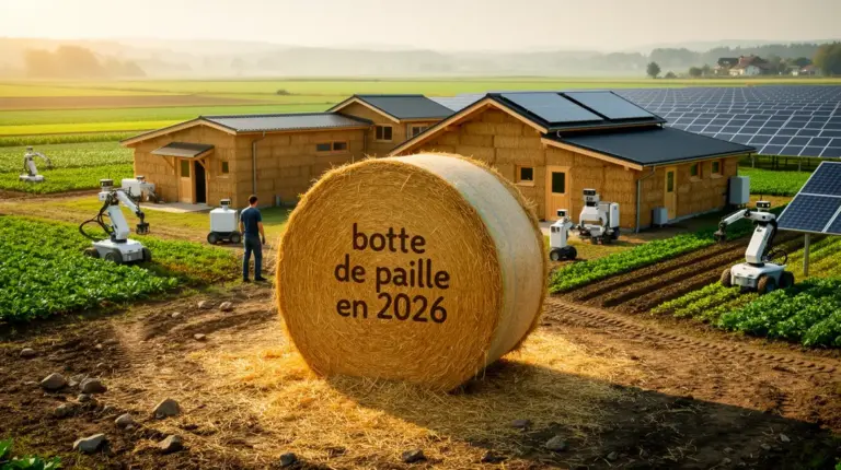 ferme moderne botte de paille en 2026 bâtiments éco-construction