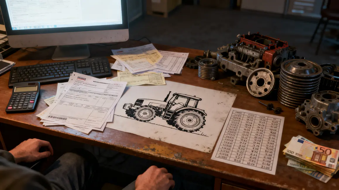 budget calcul matériel agricole exploitation