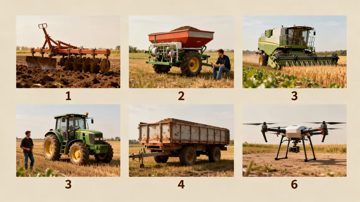 grande categorie materiel agricole charrue semoir moissonneuse drone