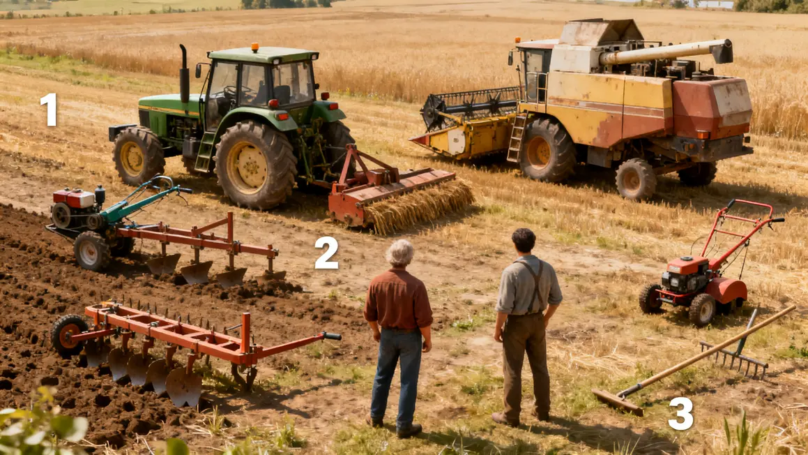 Catégories matériel agricole, machines, outils, équipements