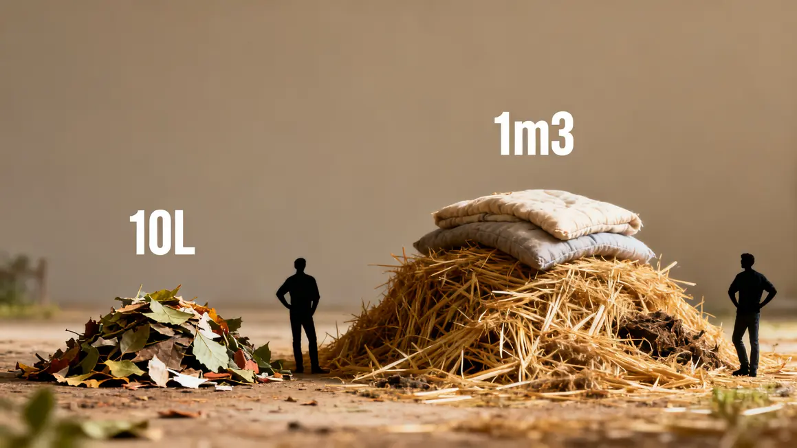 comparaison compost agricole menager visuelle