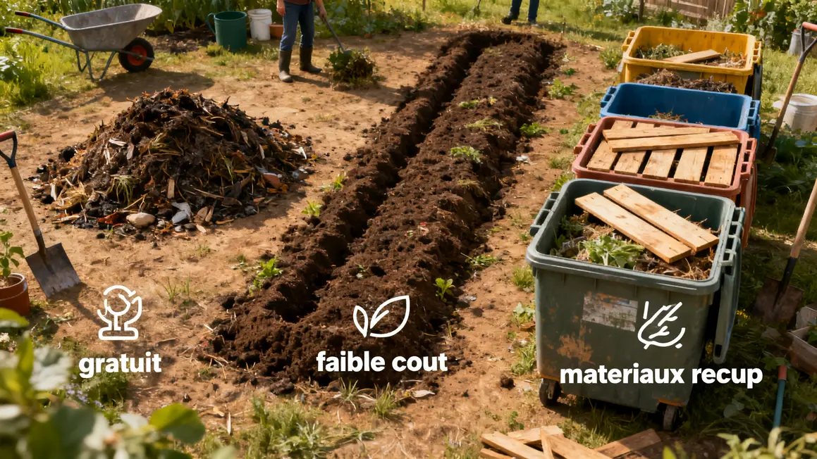 zones compostage agricole petit budget