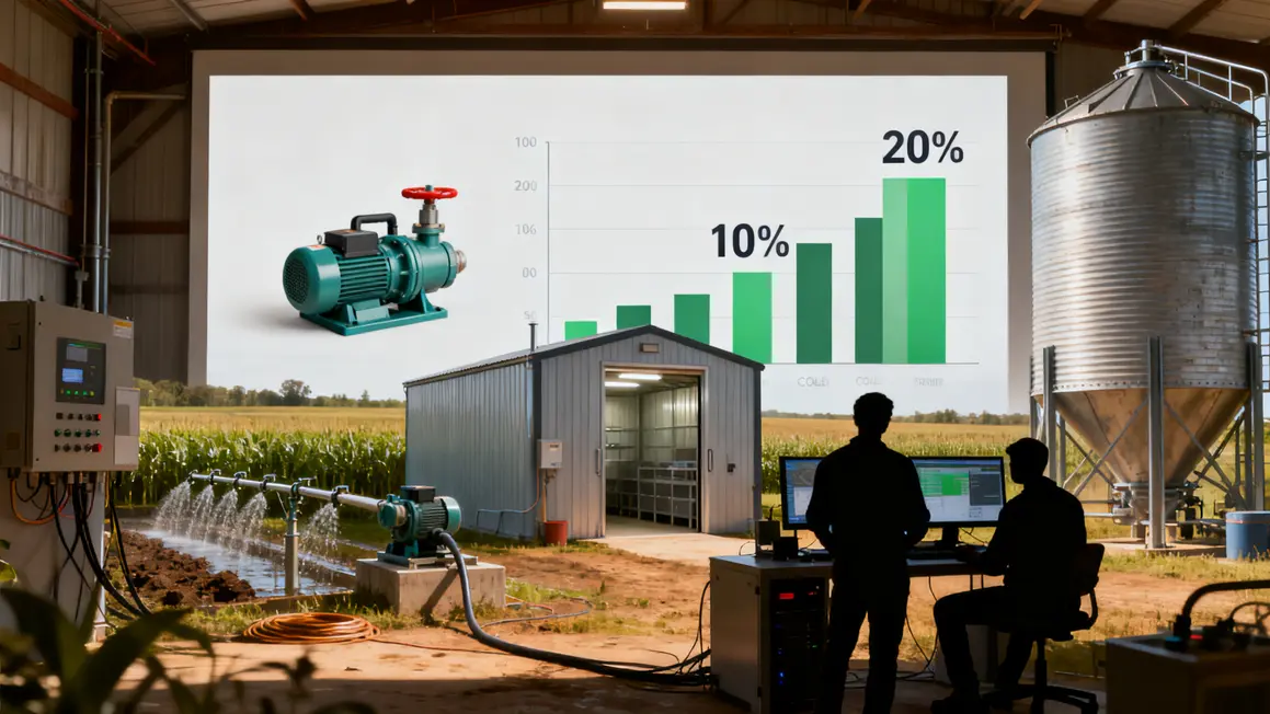 Tableau consommation energetique agricole pompe chambre froide