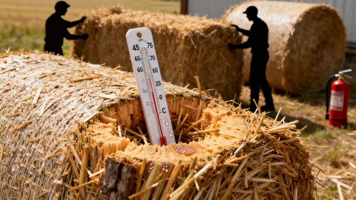 controle temperature botte de paille humidite