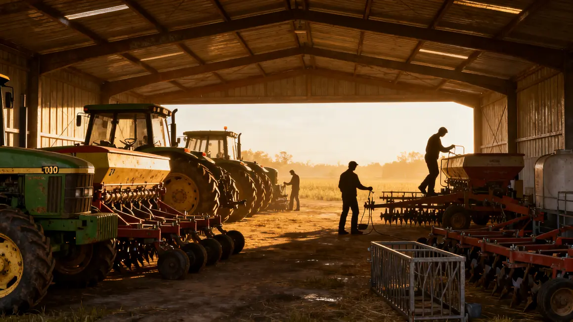materiel agricole hangar tracteur categories outils