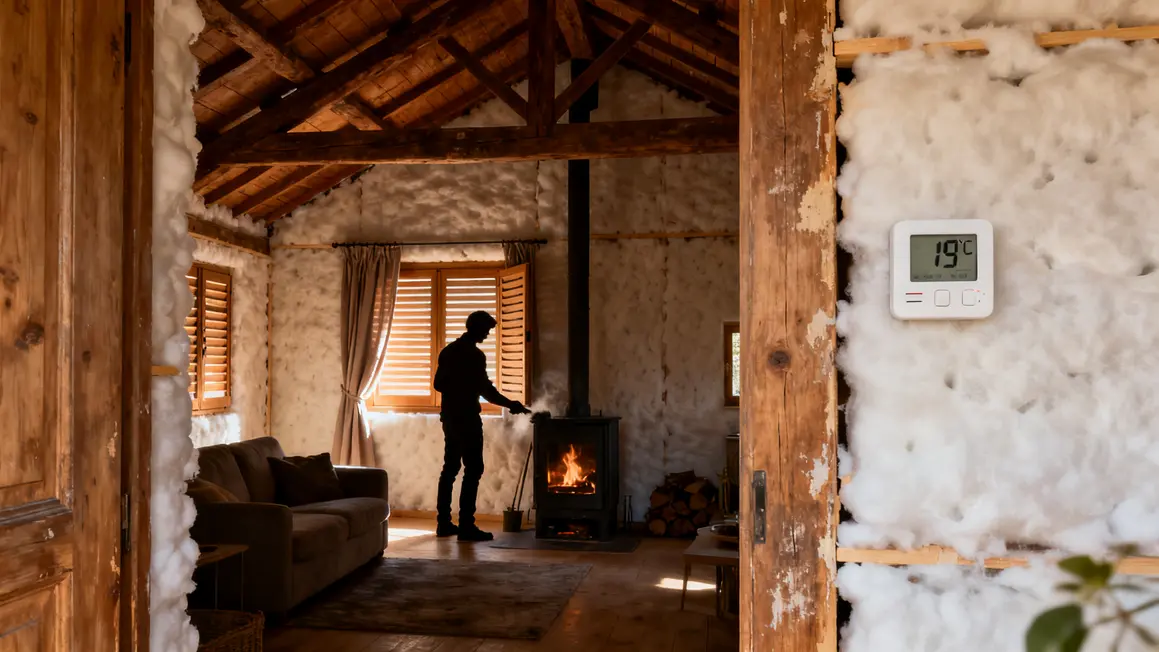 ecologie energie chauffage isolation maison campagne