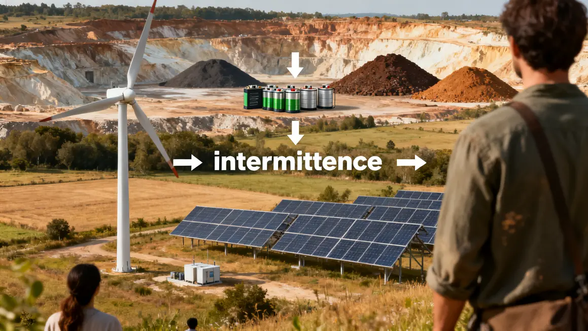 ecologie energie erreurs renouvelables cycle vie intermittence