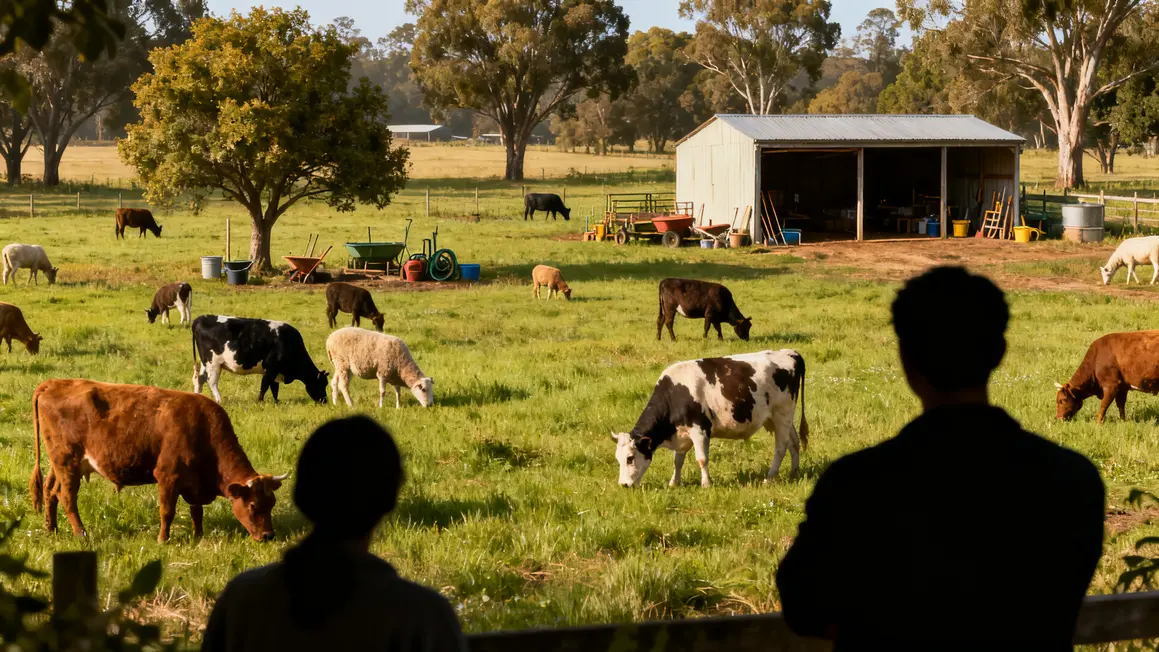 ferme durable animaux prairie environnement sain
