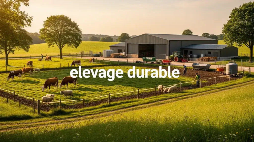 elevage durable animaux prairie nature