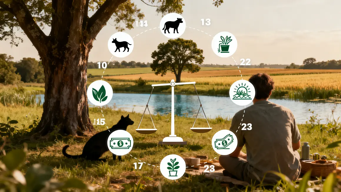 diagramme elevage durable animaux balance environnement