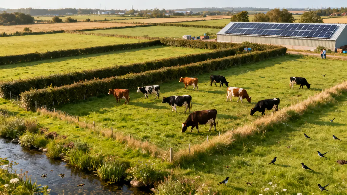 pâturage rotationnel biodiversité panneaux solaires