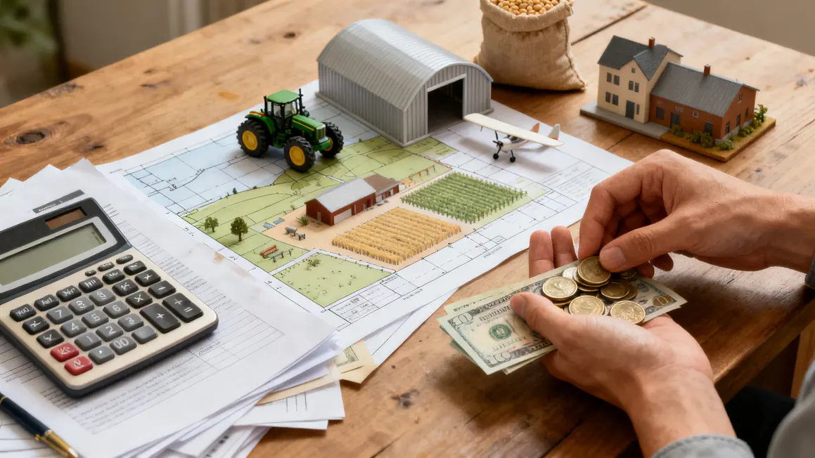 Budget projet agricole couts initiaux outils calcul