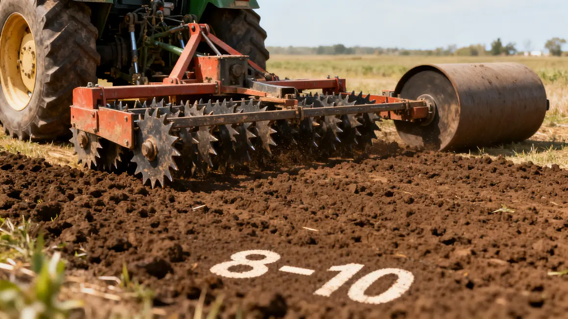 herse rotative tracteur sol prepare