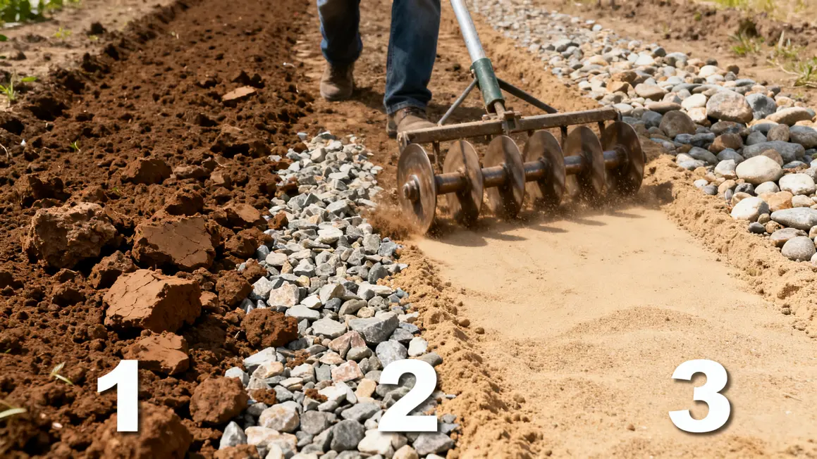 herse rotative sur sols argileux sableux caillouteux differences
