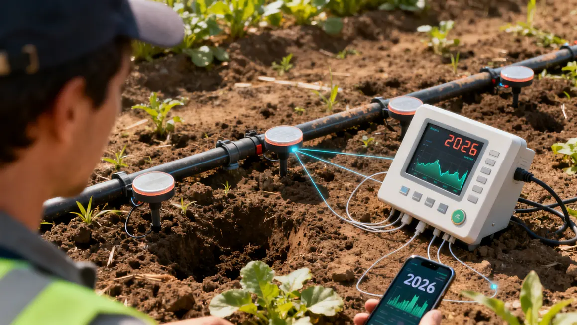 champ capteurs irrigation connectee 2026