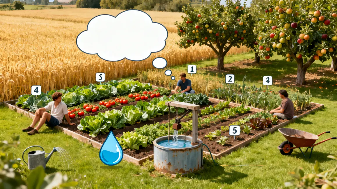 irrigation besoins objectifs cultures potager verger champ