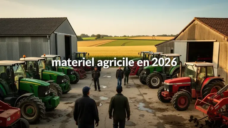 Ferme tracteurs agricoles modernes occasion reconditionné 2026
