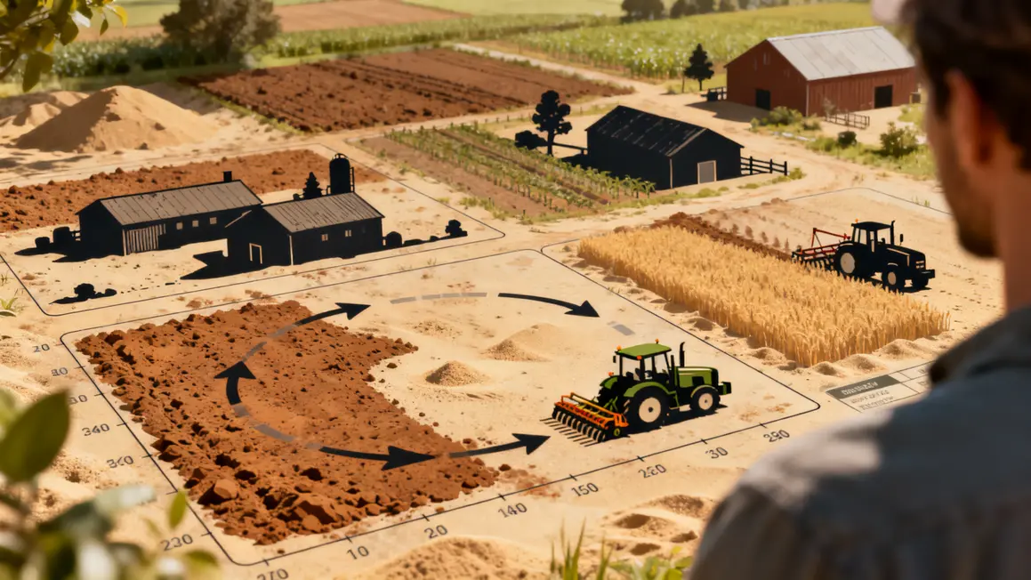 materiel agricole comparaison exploitations sols et machines
