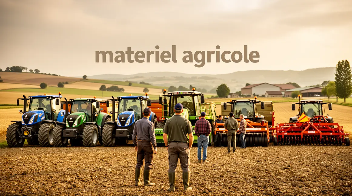 materiel agricole rural alignement engins