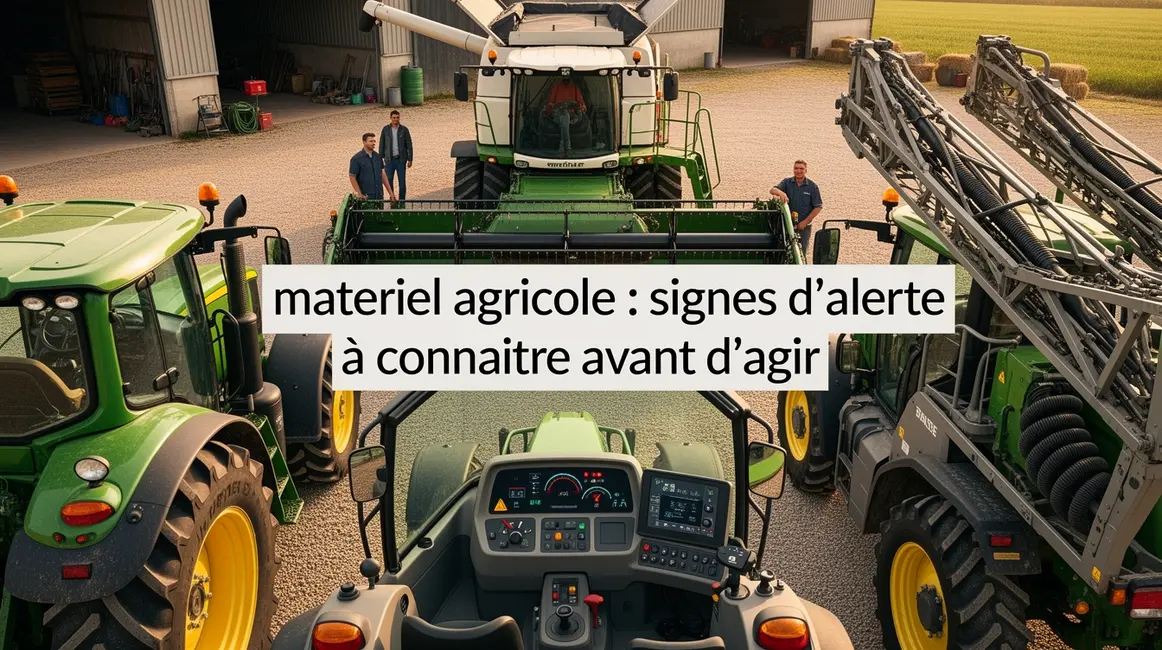 machines agricoles flexibles voyants signes alerte