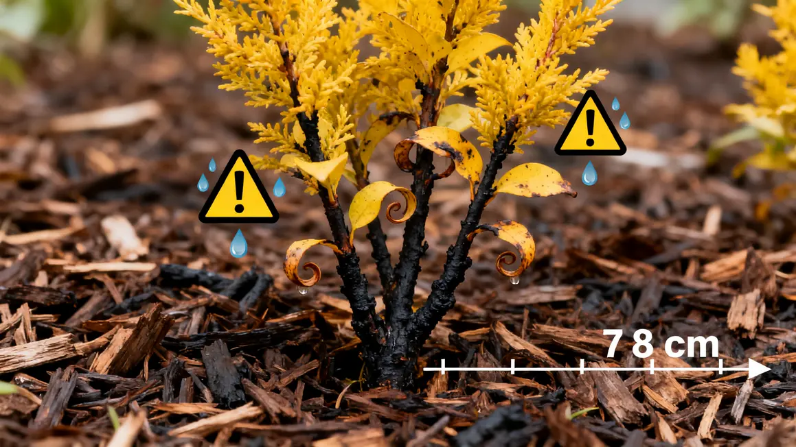 Plants potager signes alerte paillage epais
