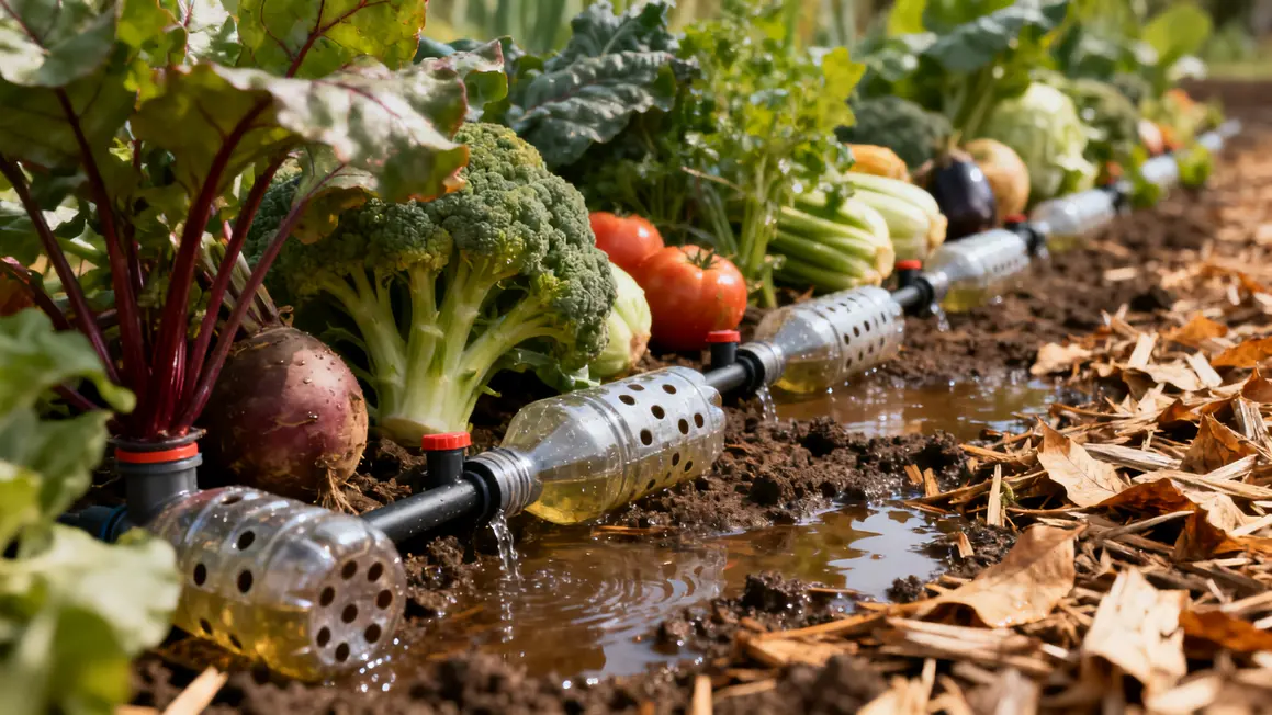 goutte-a-goutte legumes arrosage économique