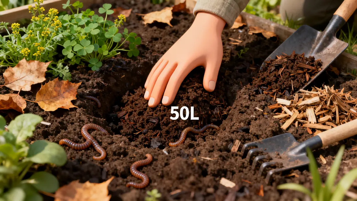 Sol vivant potager bio compost engrais verts paillage
