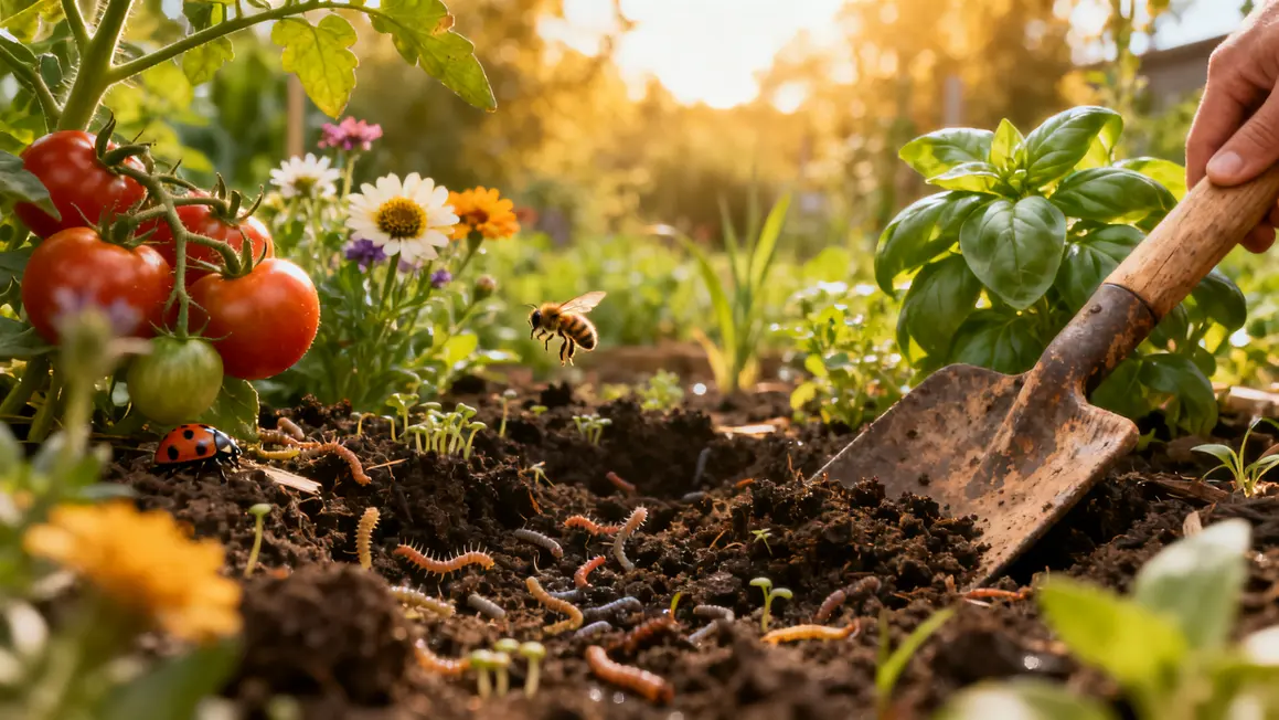 Sol vivant potager bio engrais biodiversite