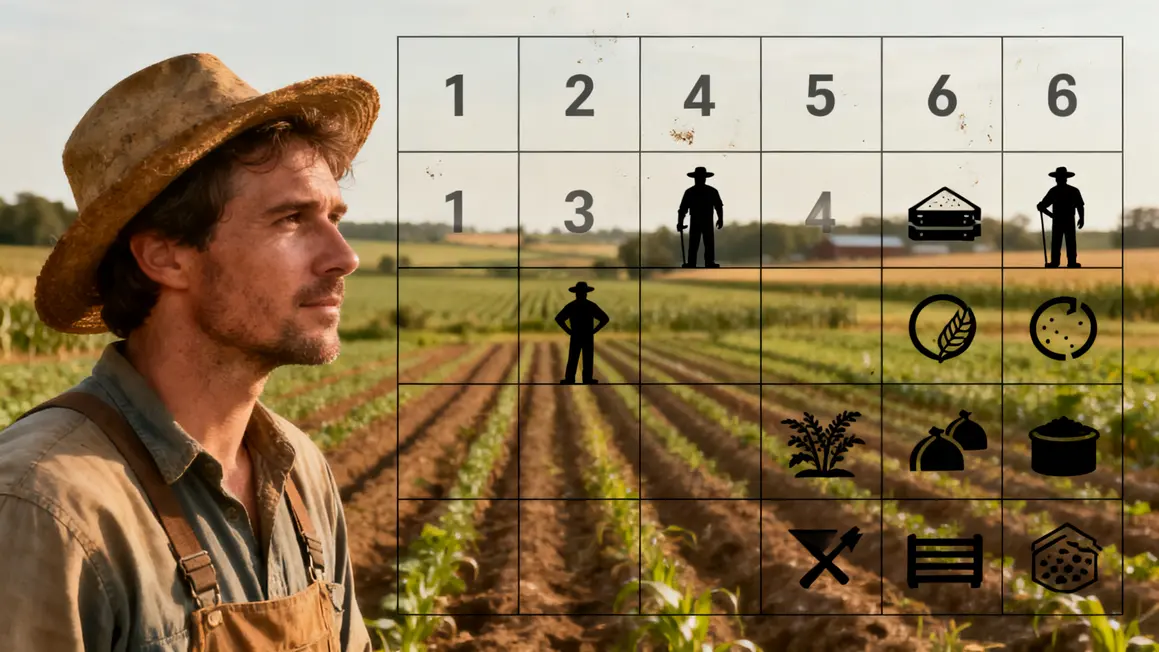 Tableau priorités objectifs rentabilité autonomie agriculture