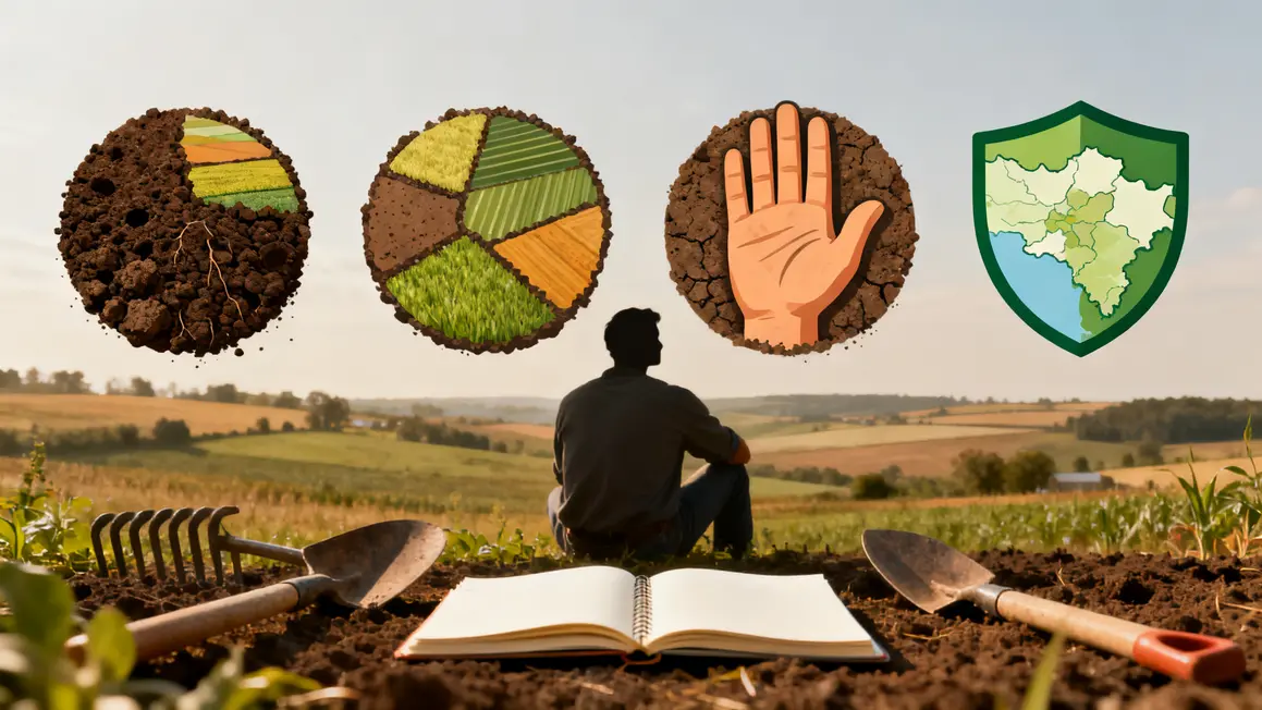 Icônes piliers choix activité agricole 2026