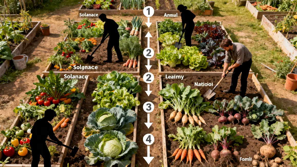 rotation potagere alternance familles legumes